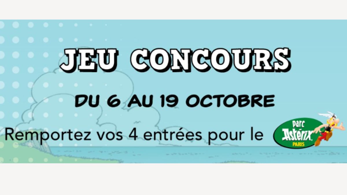 GRAND JEU-CONCOURS Maison de la Presse x Astérix : gagnez vos entrées pour le Parc Astérix !