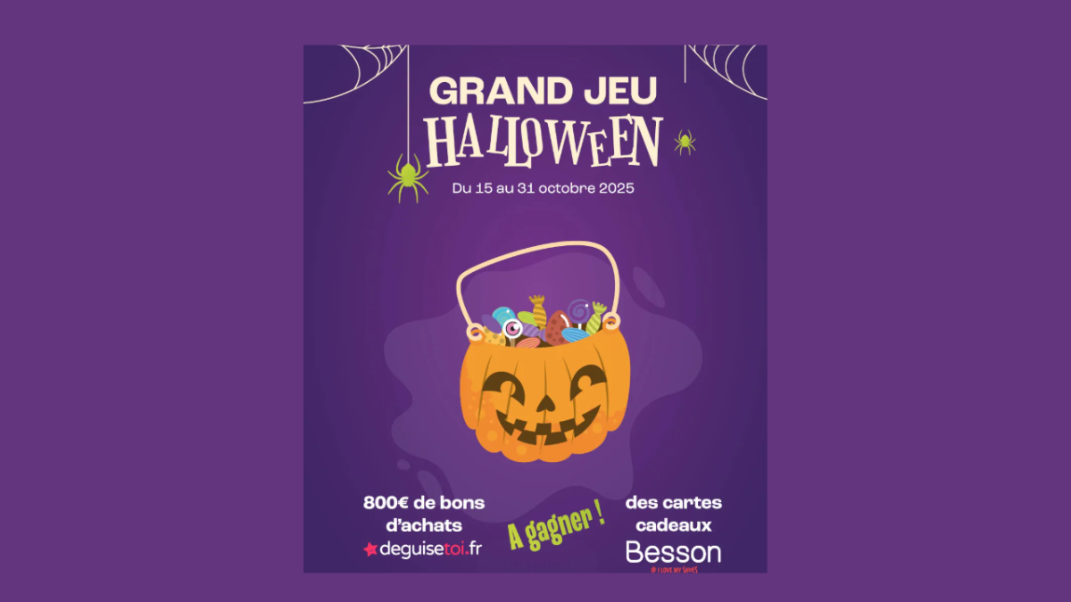 Grand Jeu Piñata Halloween 2025 – Besson Chaussures