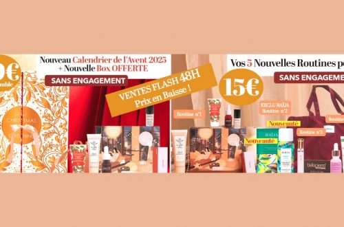 Vente Flash Glowria : Le Nouveau Calendrier de l’Avent 2025 + Box Offerte – Jusqu’à 570€ d’économies !