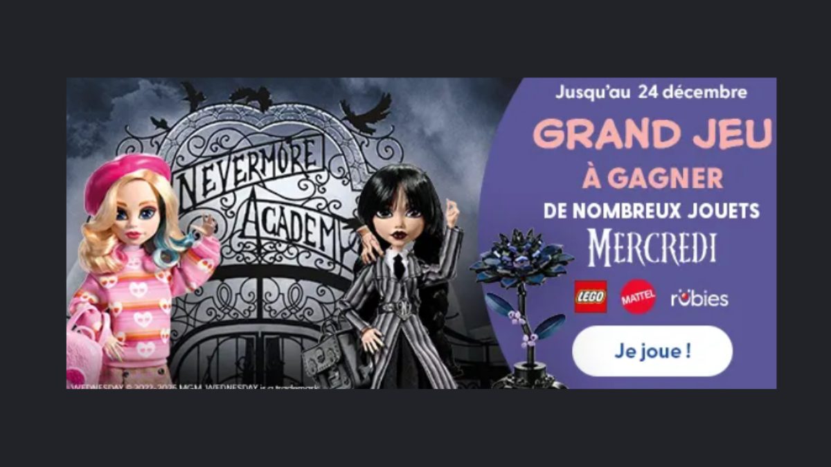 Jeu-Concours La Grande Récré – « Mercredi Noël 2025 »