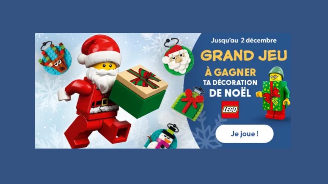 Jeu-Concours La Grande Récré – « LEGO Noël 25 »