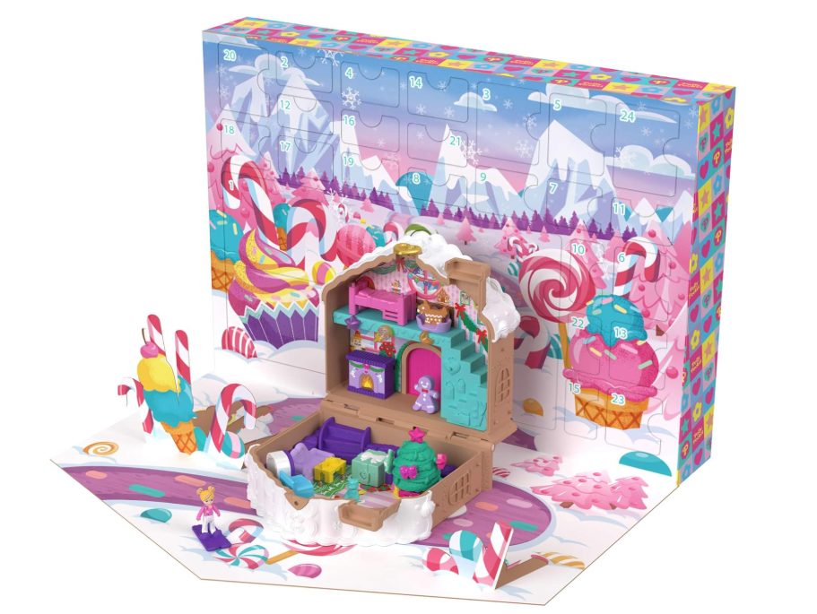Calendrier de l’Avent Polly Pocket 2025 – Maison en pain d’épices et plus de 24 surprises !