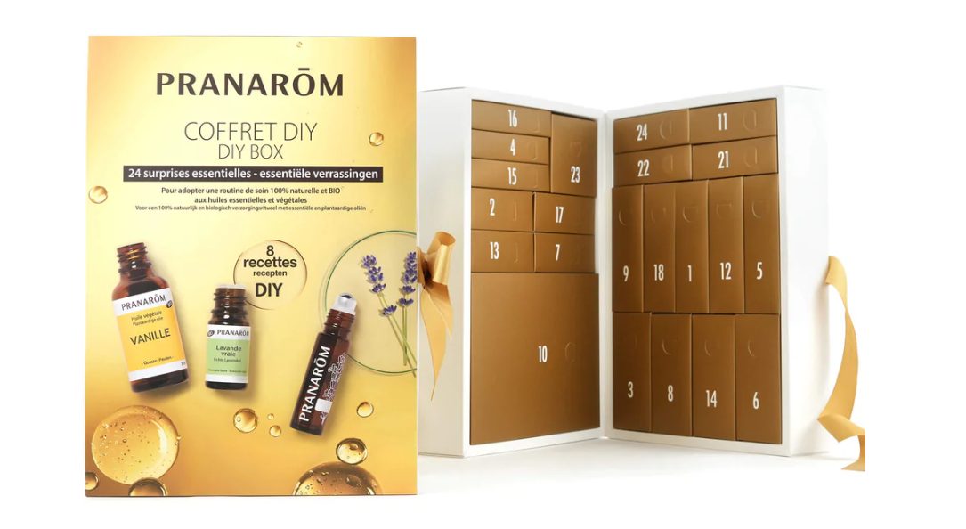 Calendrier de l’Avent Pranarōm 2025 : 24 trésors naturels et BIO pour un mois de bien-être