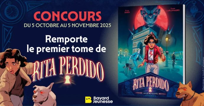 Jeu Concours : Gagnez le Tome 1 de Rita Perdido de Victor Dixen !