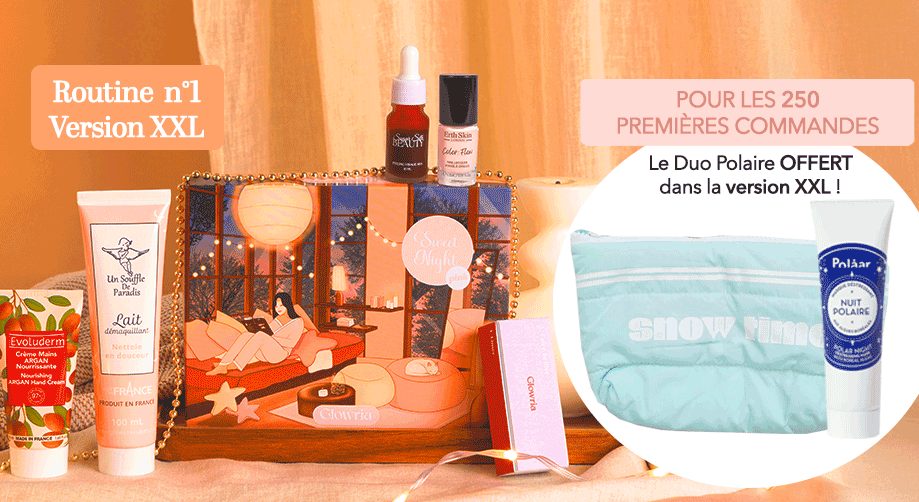 Offre Spéciale Journée du Merci Glowria : 4 Nouvelles Routines Beauté pour 12€ seulement (valeur 207€) !