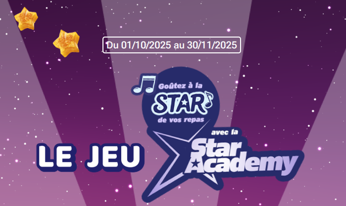 Jeu Concours Lustucru 2025 : Goûtez à la star de vos repas avec la Star Academy !