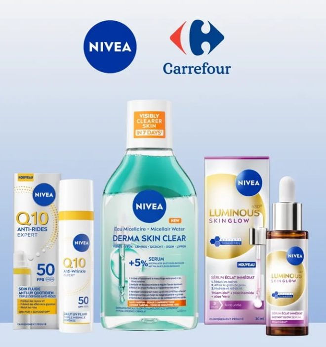 Jeu Concours NIVEA x Carrefour : remportez un Coffret Beauté exceptionnel !