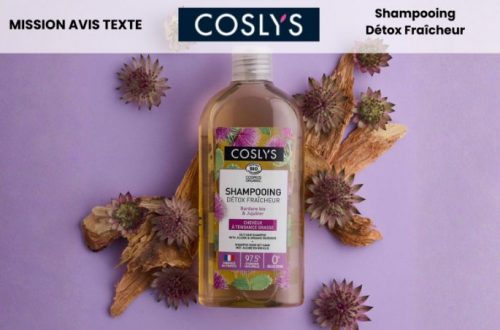 Test Produit Gratuit – Shampooing Détox Fraîcheur Coslys