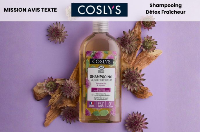Test Produit Gratuit – Shampooing Détox Fraîcheur Coslys