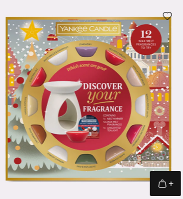 Calendrier de l’Avent Yankee Candle : 24 bougies pour un mois de magie parfumée Prix 34,90 €
