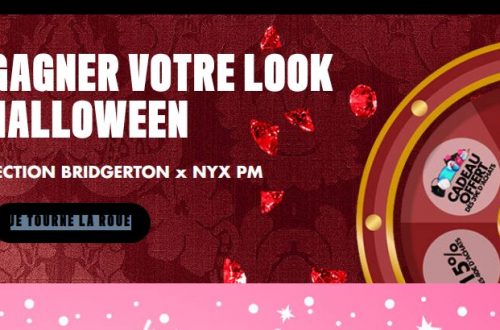 Jeu concours NYX “Roue Halloween 100 % gagnante”
