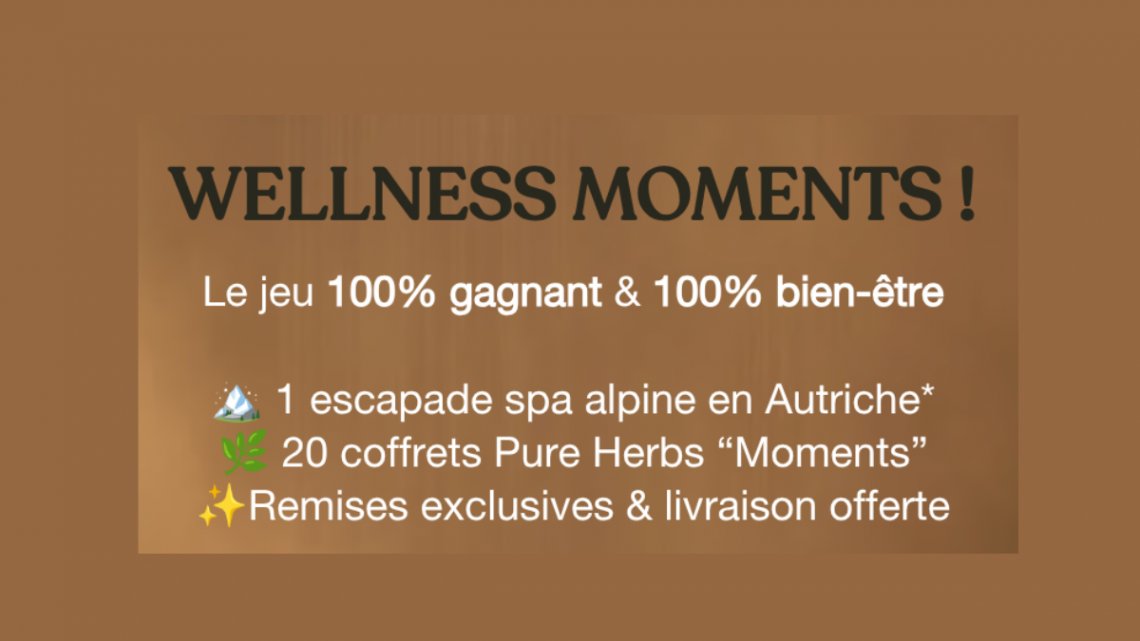 Concours ADA Cosmetics Wellness Moments 2025 – Un séjour spa à gagner