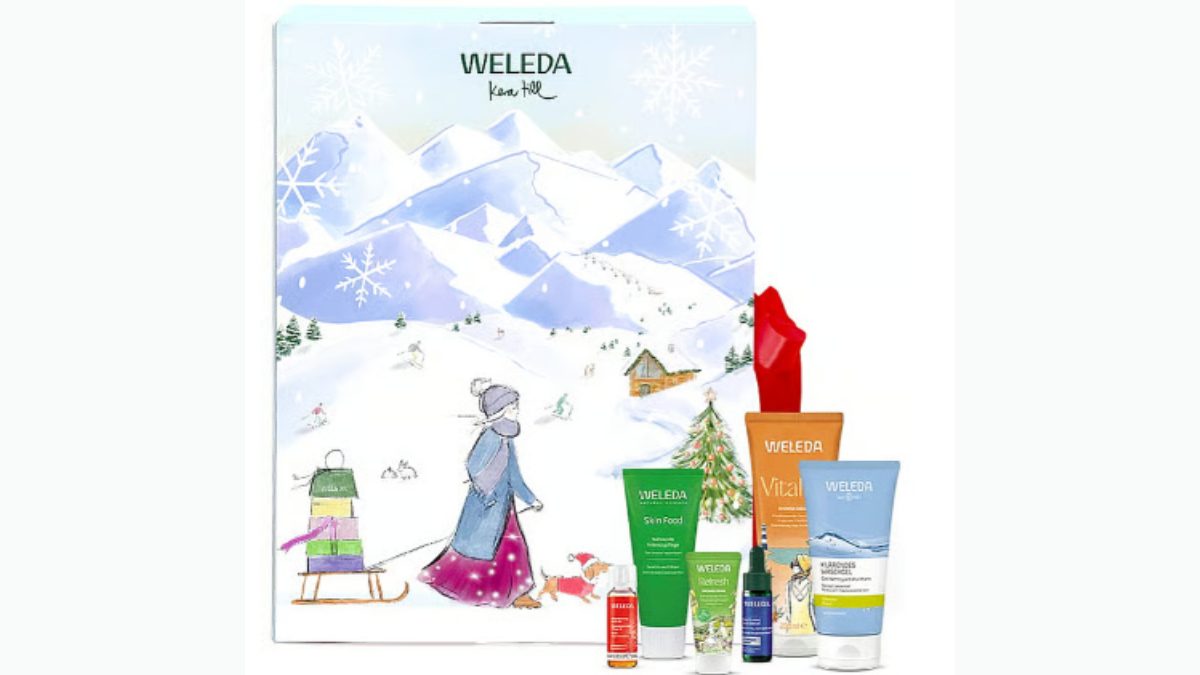 Calendrier de l’Avent Weleda 2025 – 24 soins naturels pour un Noël tout en douceur 🌿