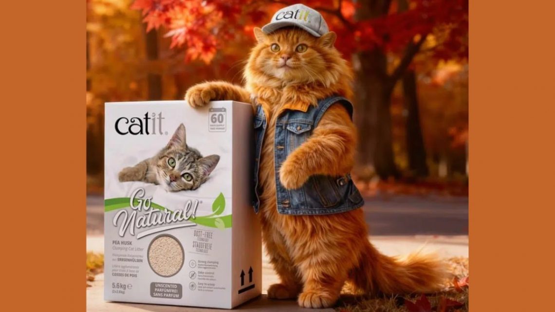 Concours Catit : Gagnez la nouvelle litière agglomérante Go Natural !