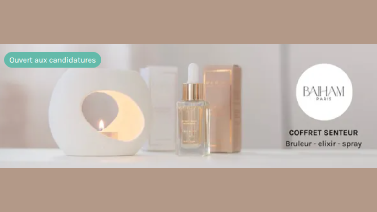 Test Produit : Mon Coffret Senteur – Baiham Paris