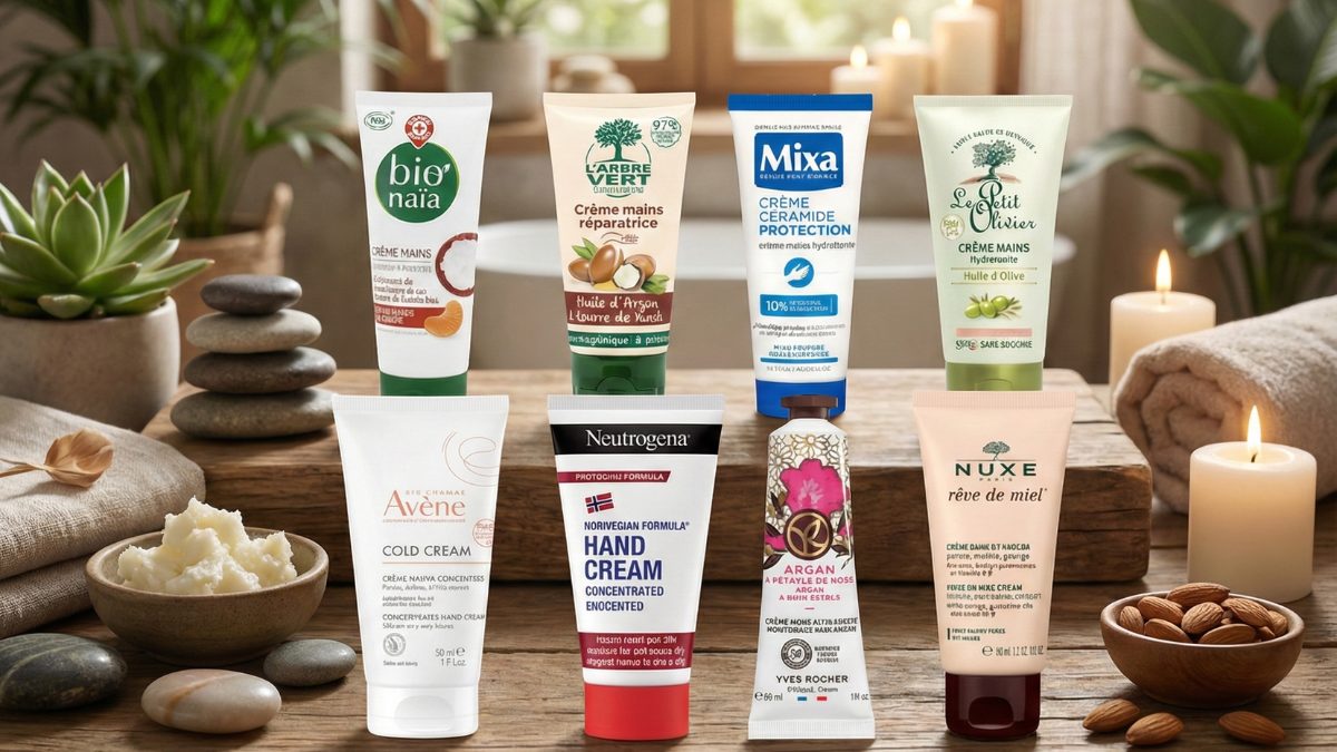 🏆 TOP 8 Crèmes pour les Mains à Composition Irréprochable – Notre Sélection 2026