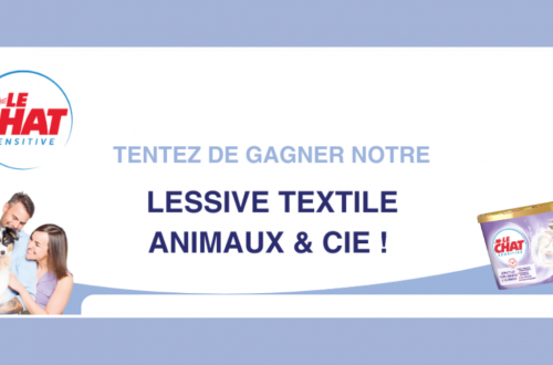 Jeu Concours Le Chat & Vous : partagez la photo de votre animal et gagnez des lessives Animaux & Compagnie