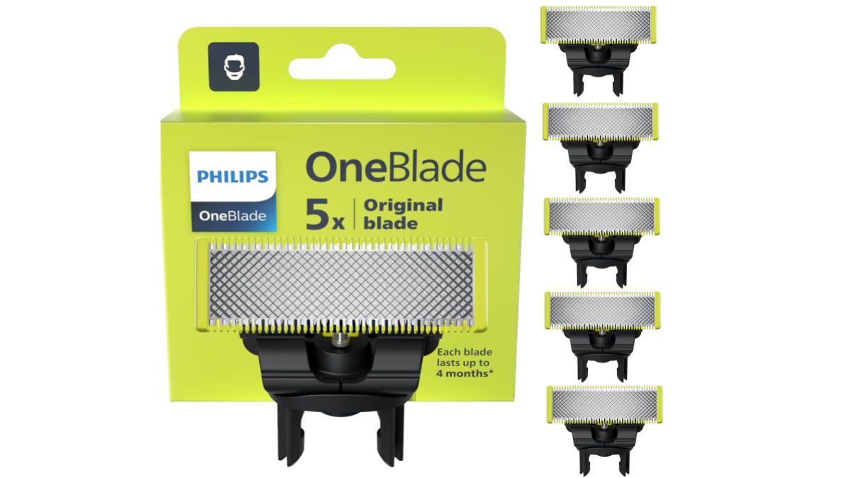 Philips OneBlade Original : le lot de 5 lames à 34,99 € chez Amazon