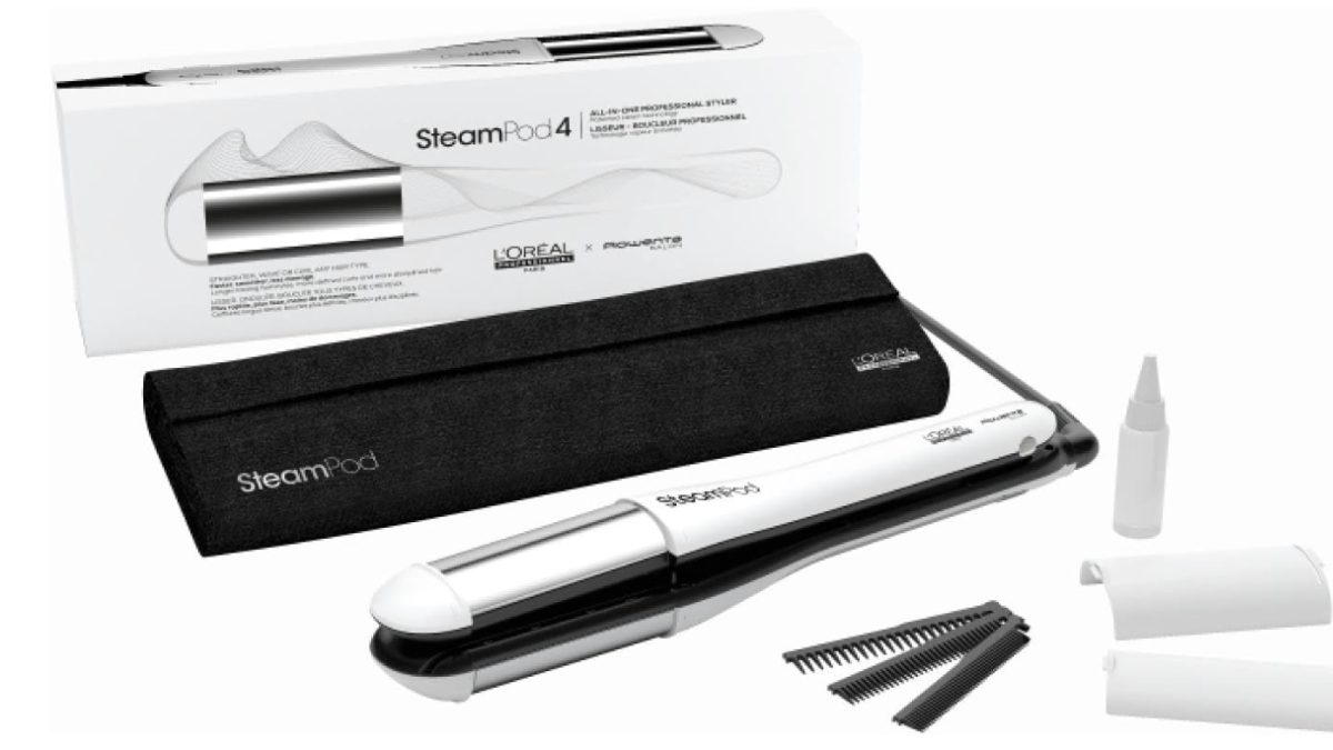 Steampod 4 L’Oréal Professionnel – Lisseur Boucleur Vapeur (278,99 €)