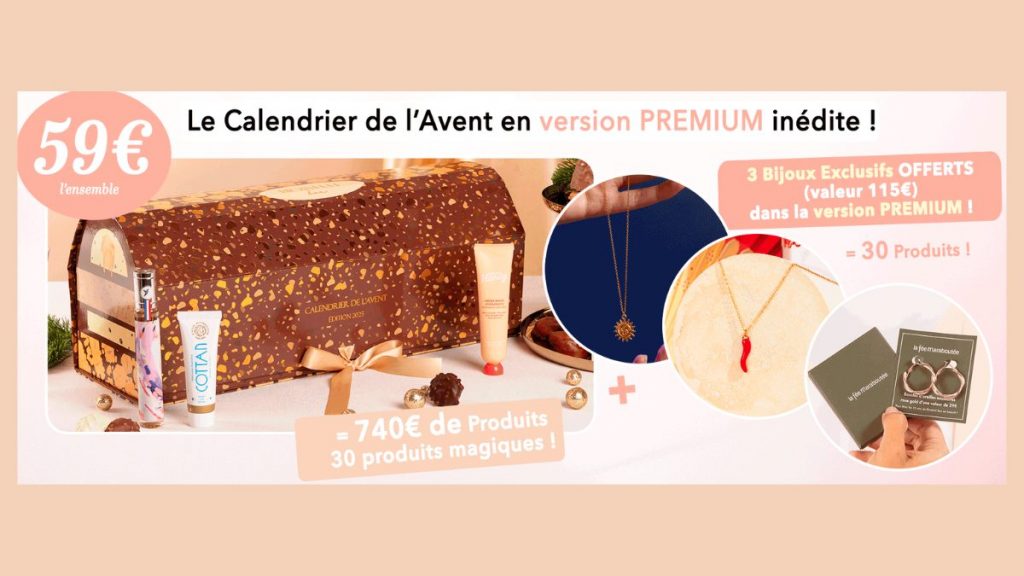 Biotyfull Box Calendrier de l’Avent 2025 PREMIUM à 59€ – Offre Limitée