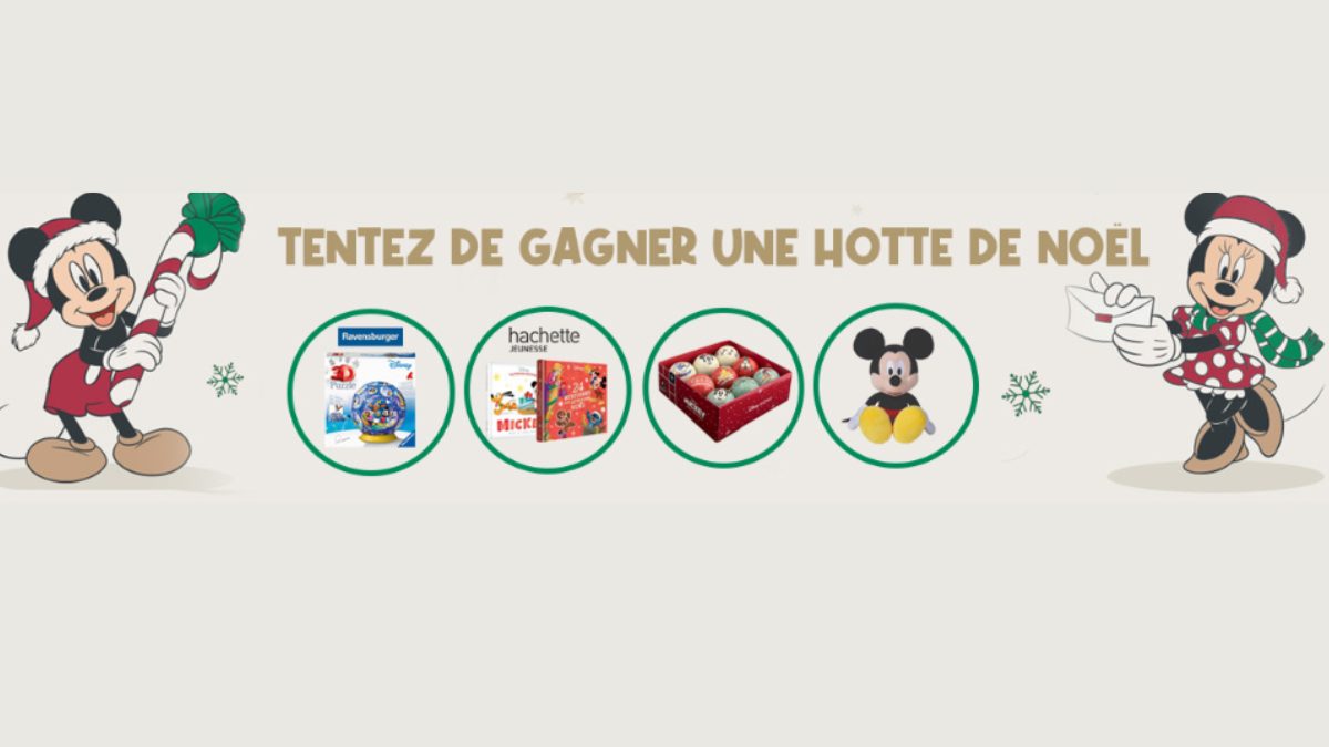 Jeu Concours Disney Mickey & Minnie – Noël 2025