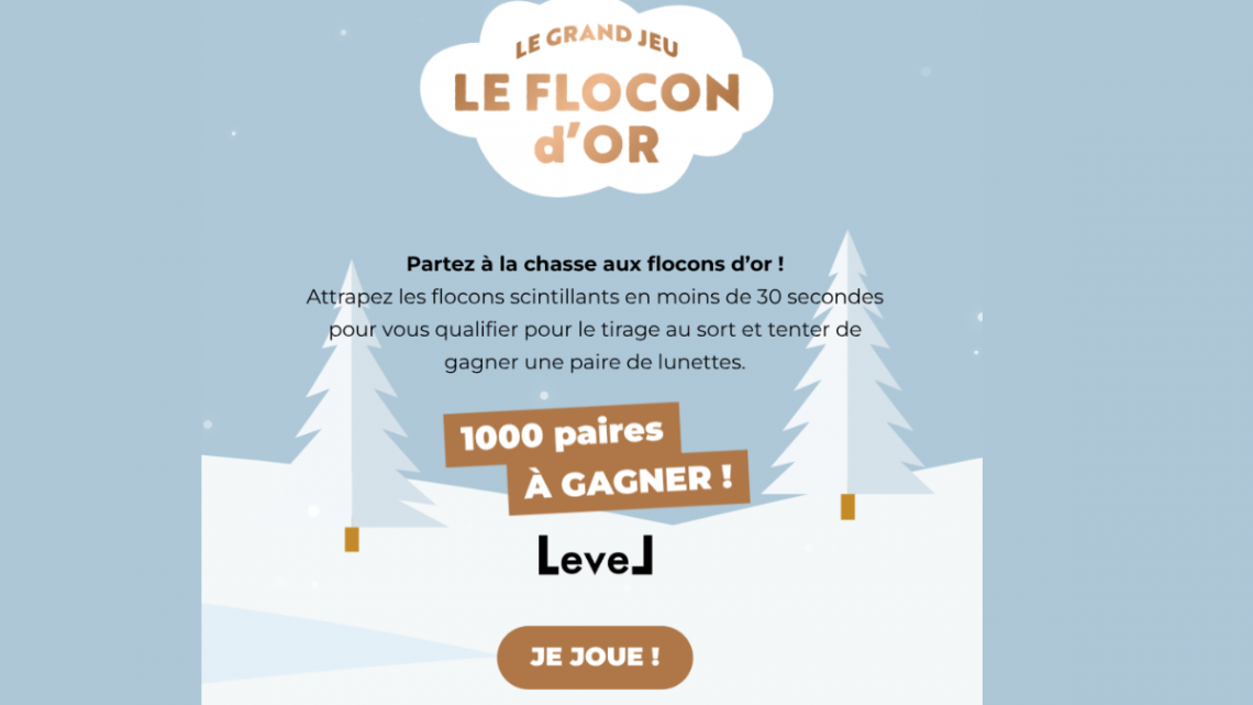 Jeu-Concours Optical Center – Le Flocon d’Or