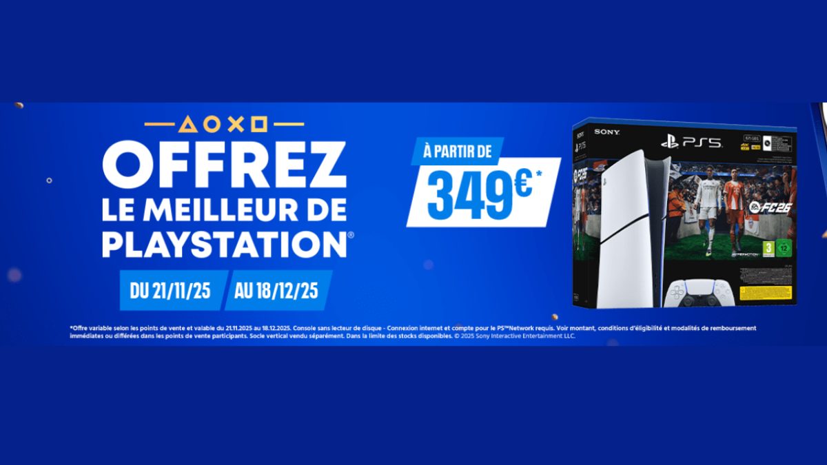 PS5 à partir de 349€ chez Cdiscount : Offres Sony jamais vues !