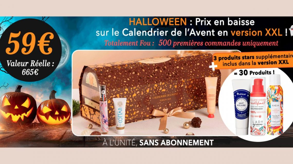 Biotyfull Box 2025 : Le Calendrier de l’Avent XXL à 59€ – Offre Spéciale Halloween Sans Abonnement