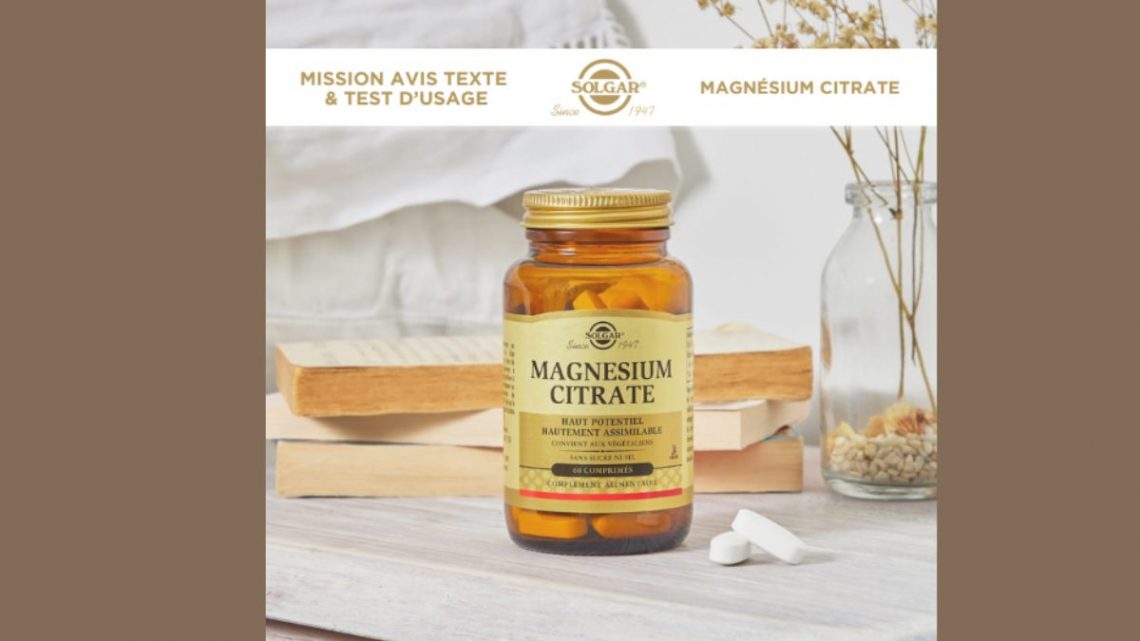 Test produit : Magnésium Citrate – Réduisez la fatigue naturellement