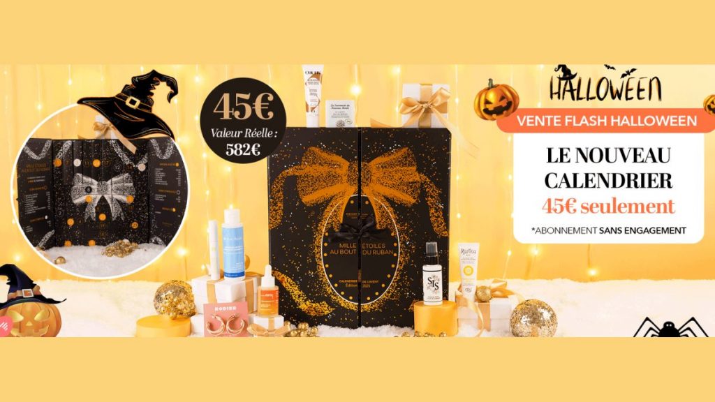 Prescription Lab – Le Calendrier de l’Avent 2025 « Mille Étoiles au Bout du Ruban » à 45€ seulement !