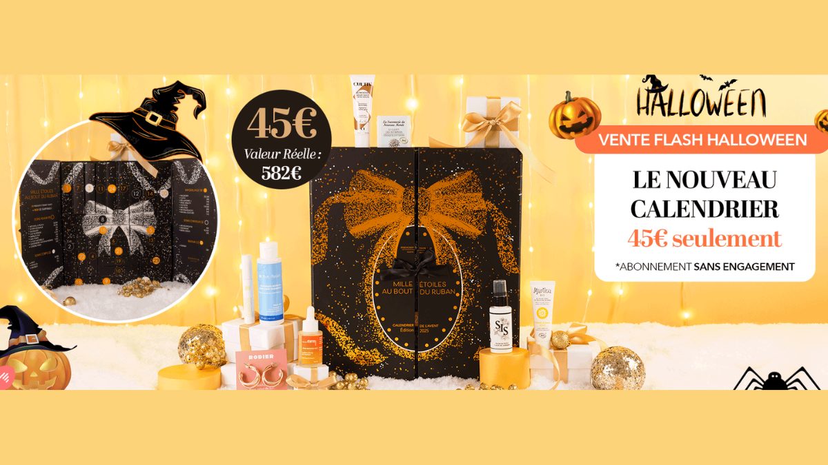 Prescription Lab – Le Calendrier de l’Avent 2025 « Mille Étoiles au Bout du Ruban » à 45€ seulement !