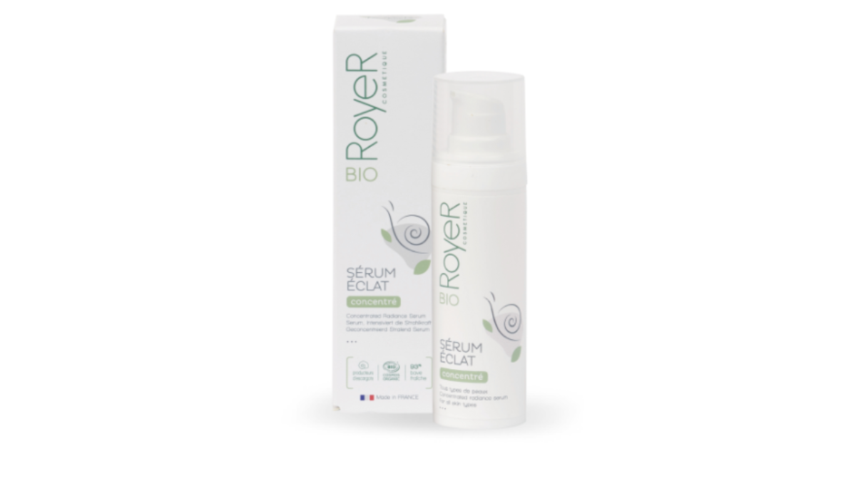 Test Produit : Sérum Éclat Concentré à la Bave d’Escargot Bio – Royer Cosmétique