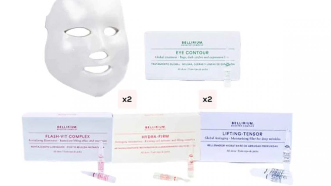 Bellirium : Set Masque LED & Soins Anti-Âge à -74%