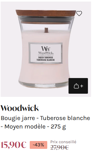 Bougies d’automne – jusqu’à -60 %