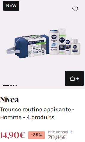 Nivea -40% dès 25€ d'achat !