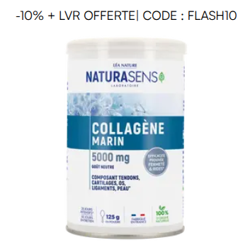 Testez le Collagène marin 5000mg Naturasens — Candidatez jusqu’au 16 novembre 2025