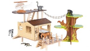 Testez L'Hôpital de la Brousse PAPO – Jeu en bois pour enfants dès 3 ans 🐾