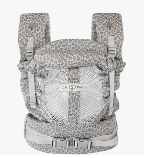 Test Produit Love Radius : Porte-Bébé PhysioCarrier 2 Leopard (6 exemplaires)