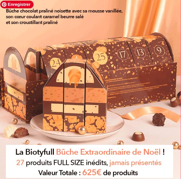 Calendrier de l'Avent Biotyfull Box 2025 : 775€ de Produits pour Seulement 49€