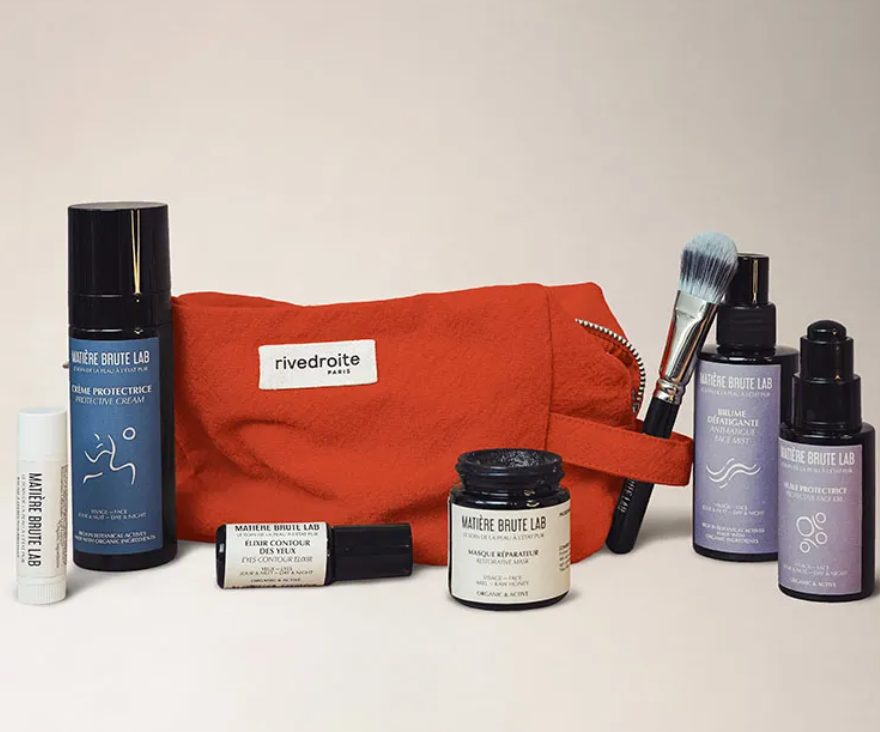 La Trousse Essentielle – Rivedroite & Matière Brute Lab : un coffret de luxe à 150 € au lieu de 313 € !