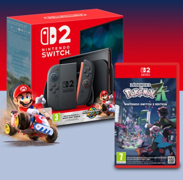 Offre Black Week Micromania : le pack Nintendo Switch 2 qui affole tout le monde 499,99€ (au lieu de 579,98€ )!
