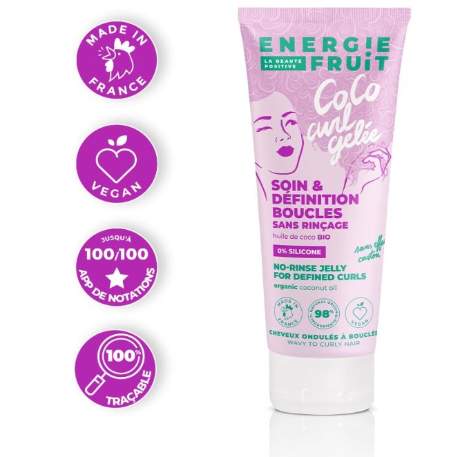 Test Produit : Gel Care & Definition Coco Curl Without Rinsing – Énergie Fruit (8 exemplaires)