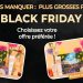 BLACK FRIDAY GLOWRIA : LE JOUR À NE VRAIMENT PAS LOUPER !