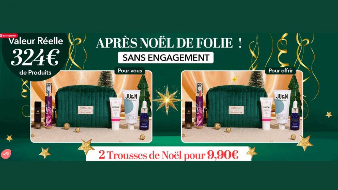 Bon Plan Beauté Prescription Lab Après Noël : jusqu’à 744€ de produits pour 9,90€ ou 19,90€