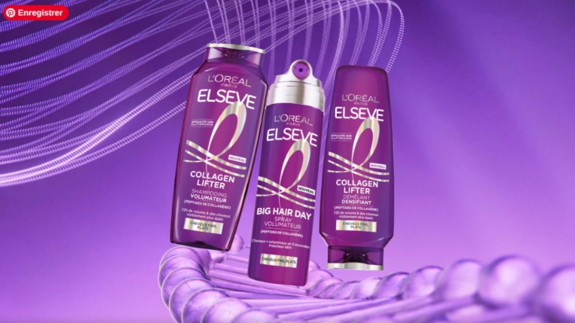 L’Oréal Paris Elseve Collagen Lifter : Test gratuit pour 1700 participants – Volume XXL garanti !
