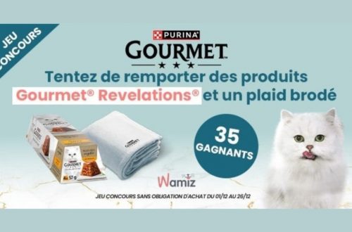 Jeu concours Wamiz x Gourmet – Participez avant le 26 décembre 2025 !