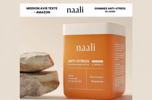 Test Produit : Gummies Anti-Stress Naali – Apaisement Naturel & Humeur Positive