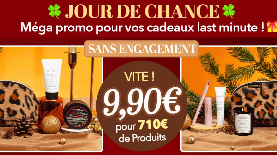 BON PLAN GLOWRIA BOX : 2 Trousses Léopard + Produits à 9,90€ (-96%) | Noël 2025