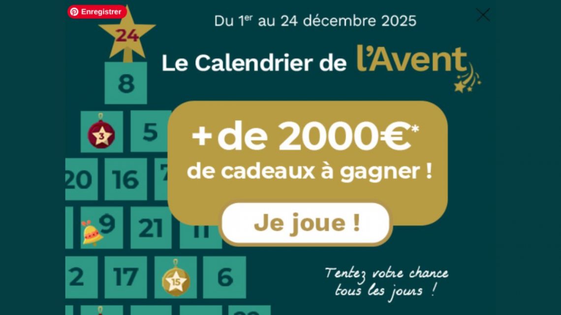 Jeu DAXON – Calendrier de l’Avent 2025 : 86 Cadeaux à Gagner Jusqu’à 100€