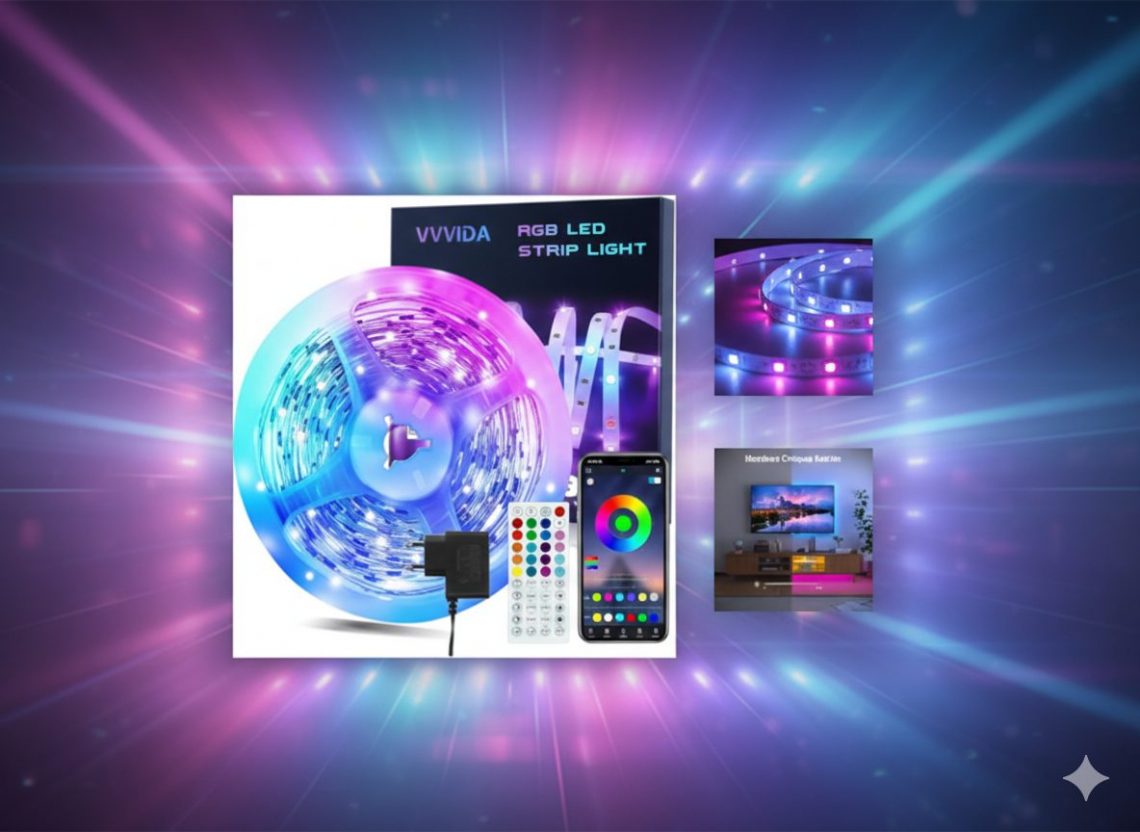 Test gratuit – Ruban LED RGB 10 m